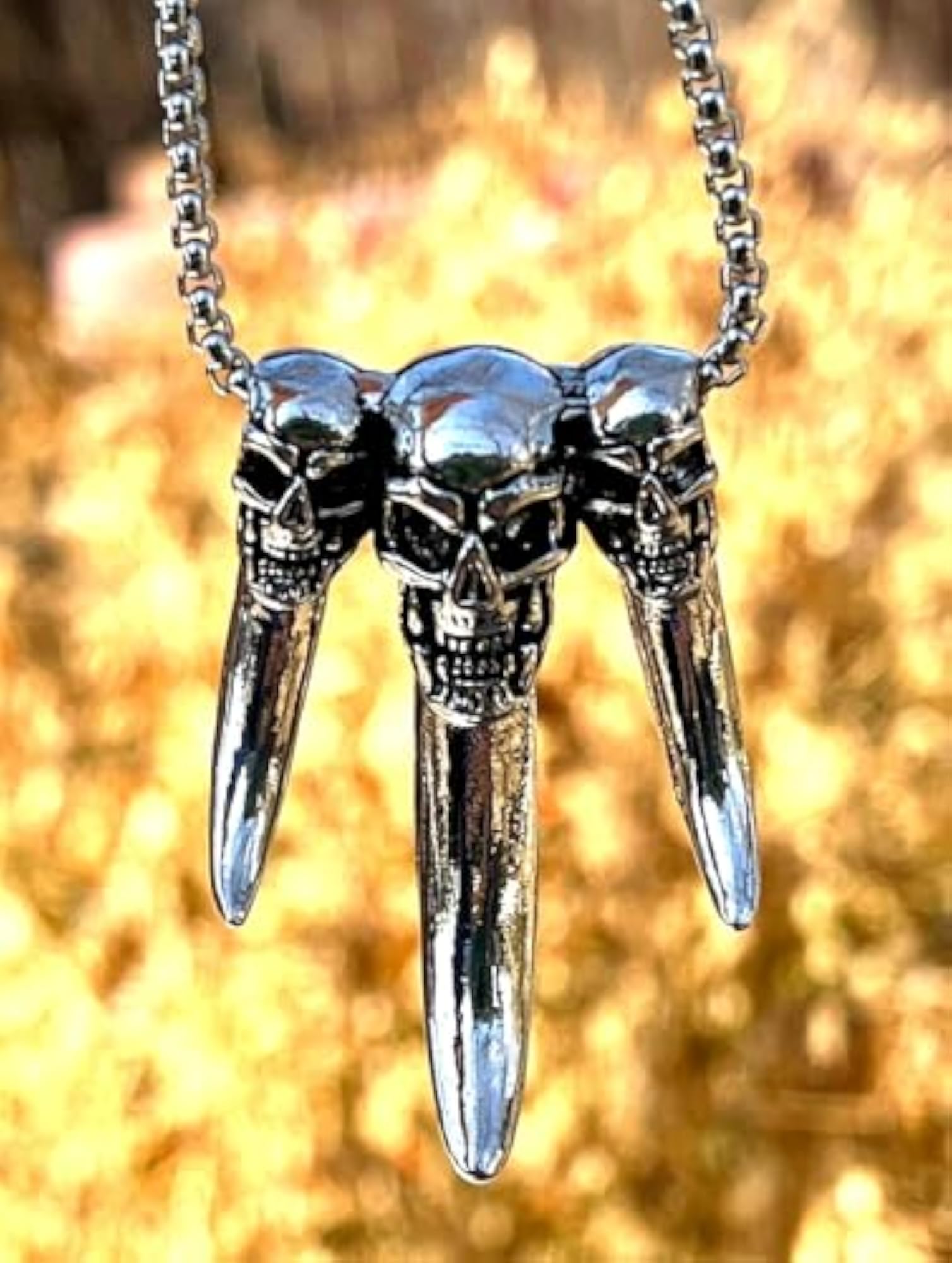 Men's Locket Pendant, Stylish Chain for Boys